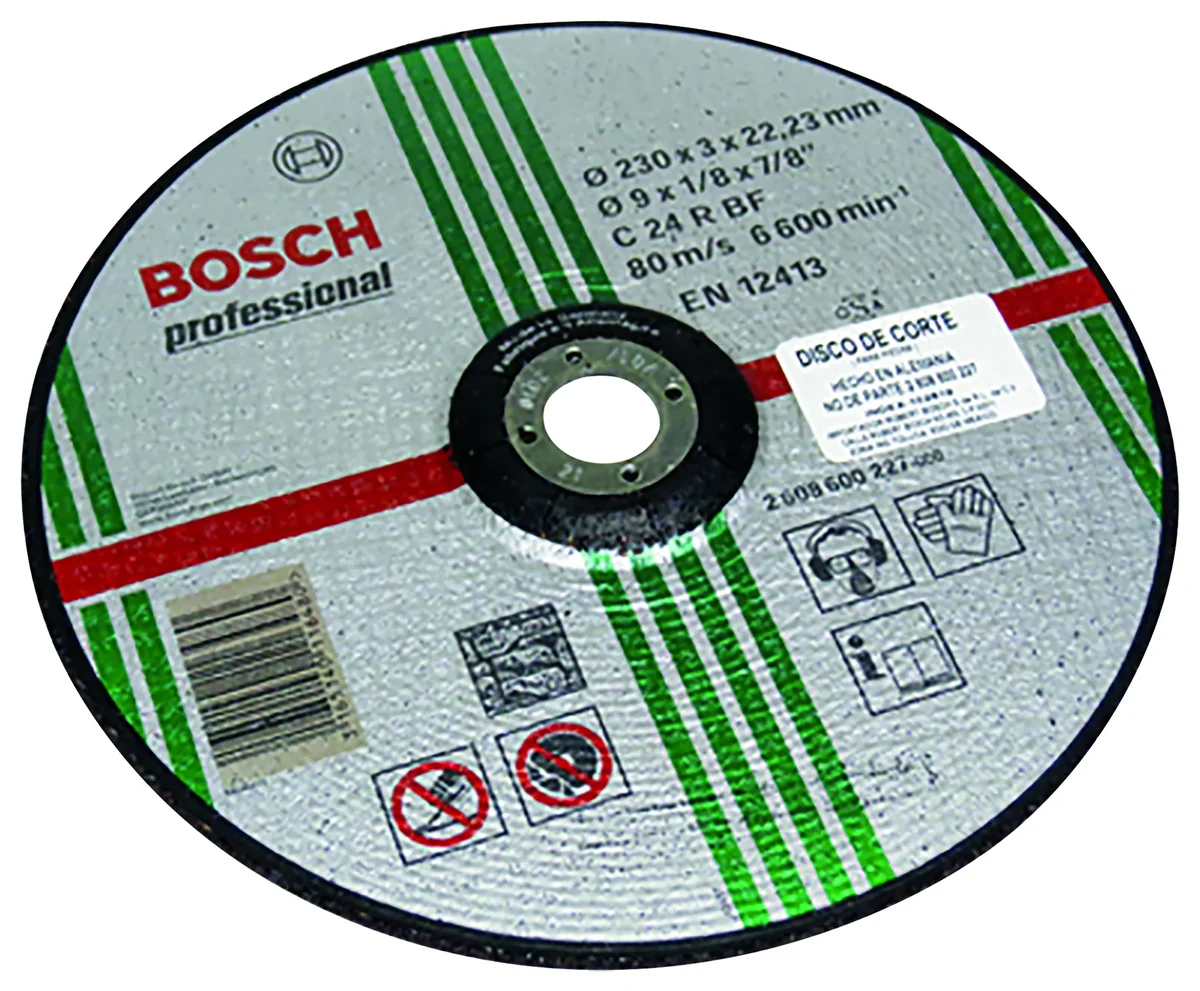ABRASIVO PARA CONCRETO 230X3X22.23 mm "X"