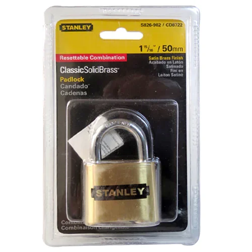 CANDADO COMBI. PROGRAMABLE 50 mm LATON "X"