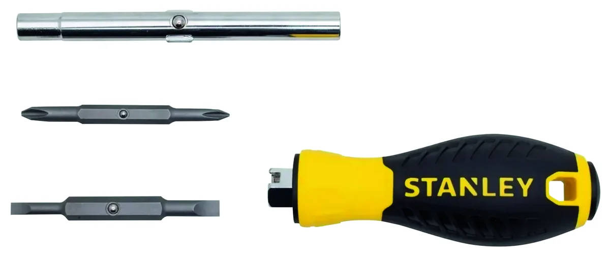 DESARMADOR SURT. MANERAL C/6 PUNTAS EN 1 "X"