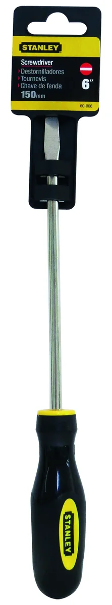 DESARMADOR PLANO 1/4 y 6" BASIC "X"