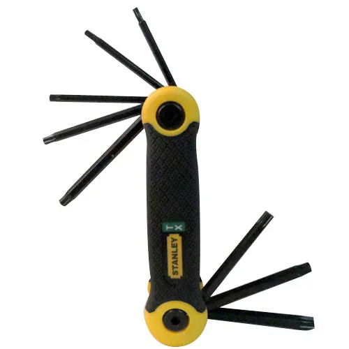 LLAVE TORX.JGO. 8 P. T9-T40 NAVAJA "X"