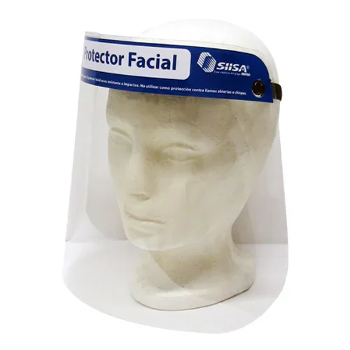 PROTECTOR FACIAL 23 Y 33 cm ECONOMICO "X"