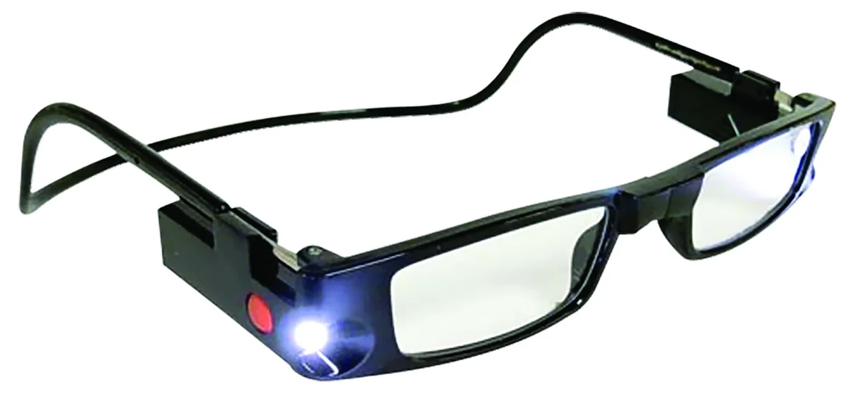ANTEOJO LECTURA CLIK.NEGRO C/LEDS +2.00 "X"