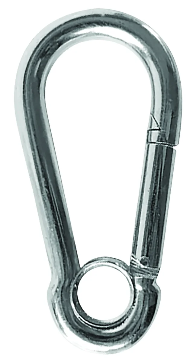 BANDOLA MOSQUETON.C/OJO 7 cm C/50 P.