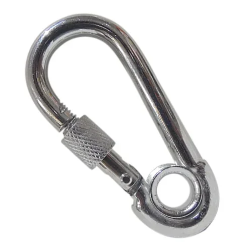 BANDOLA MOSQUETON.C/OJO/SEGURO 10 cm 25P