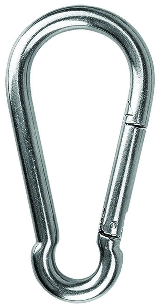 BANDOLA MOSQUETON .INOX 5 CM CARGA 99K "X" PZ