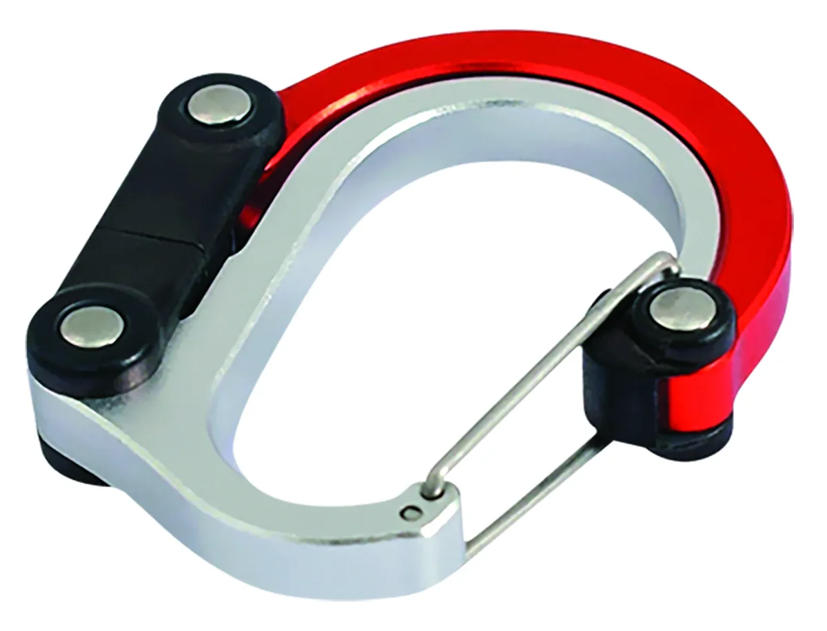 BANDOLA ALUMINIO PLEGABLE 6-12 cm ROJA "S" "X"