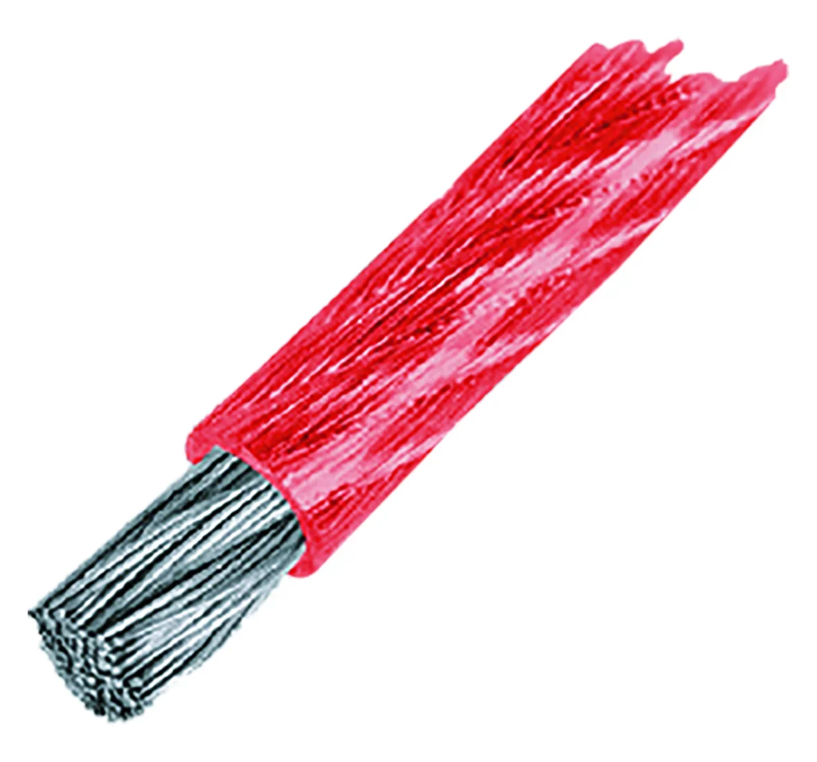 CABLE C/PVC 7x7 1/16-3/32" y 300 m ROJO P/4.2 kg C/160 kg