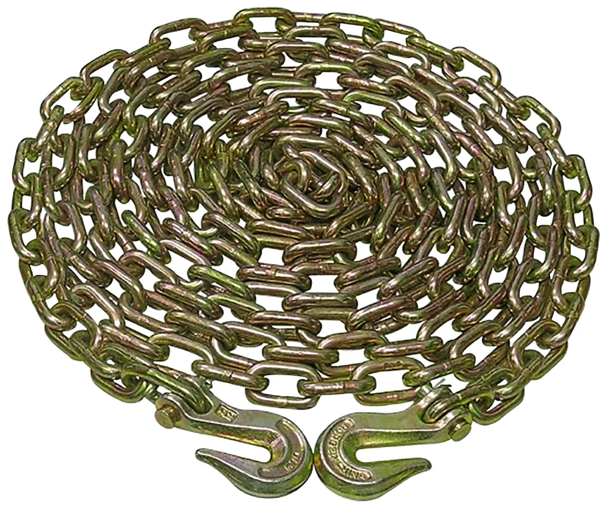 CADENA SOLDADA G70 C/GANCHOS 5/16" (8mm) y 6m