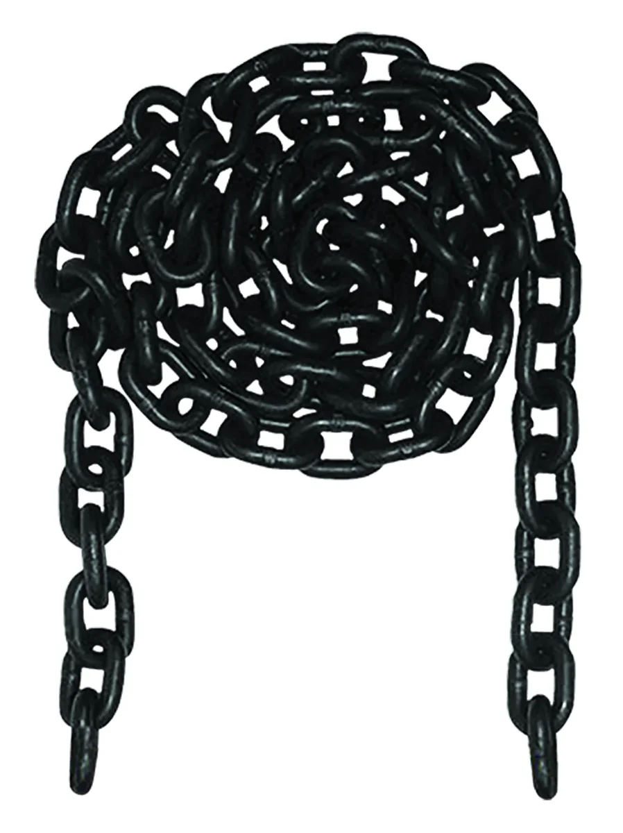 CADENA SOLDADA G80 6MM y 1M NEGRA C/45.2KN