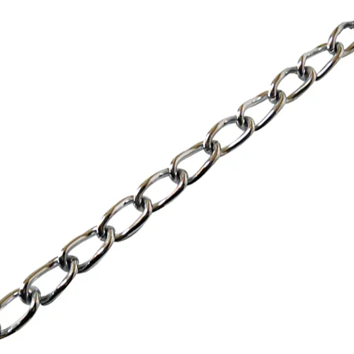 CADENA SOLDADA TORCIDA 3 mm REDONDA 50 m