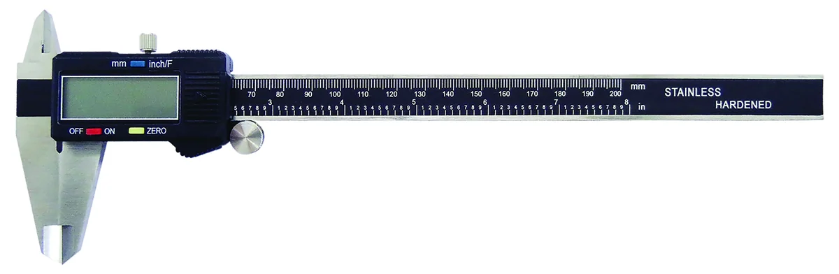CALIBRADOR PIE DE REY 8" ACERO DIGITAL