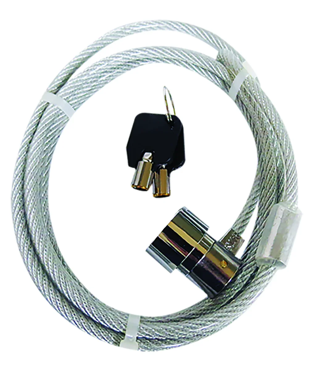 CANDADO P/LAPTOP C/LLAVE TUBULAR "X"