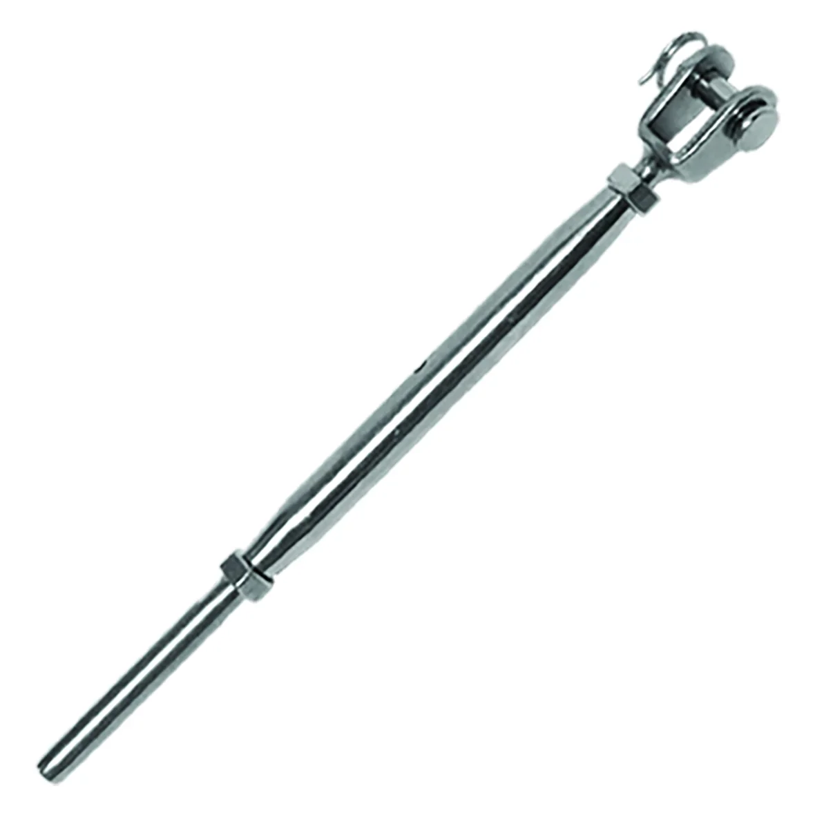 CASQUILLO INOX. C/TENSOR QUIJA. 1/4x1/8"