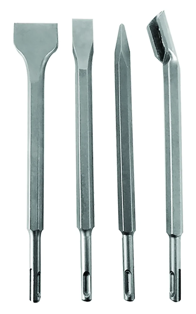 CINCEL SDS PLUS 25 cm JUEGO 4 PIEZAS