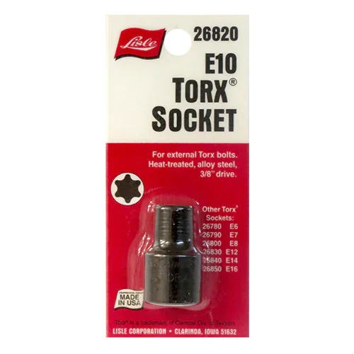 DADO TORX E10 "X"