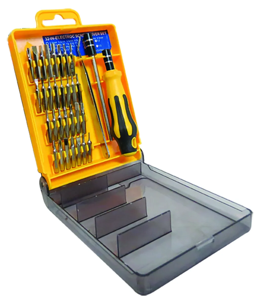 DESARMADOR SURT. MAG. 32 P. EN 1+PINZETA