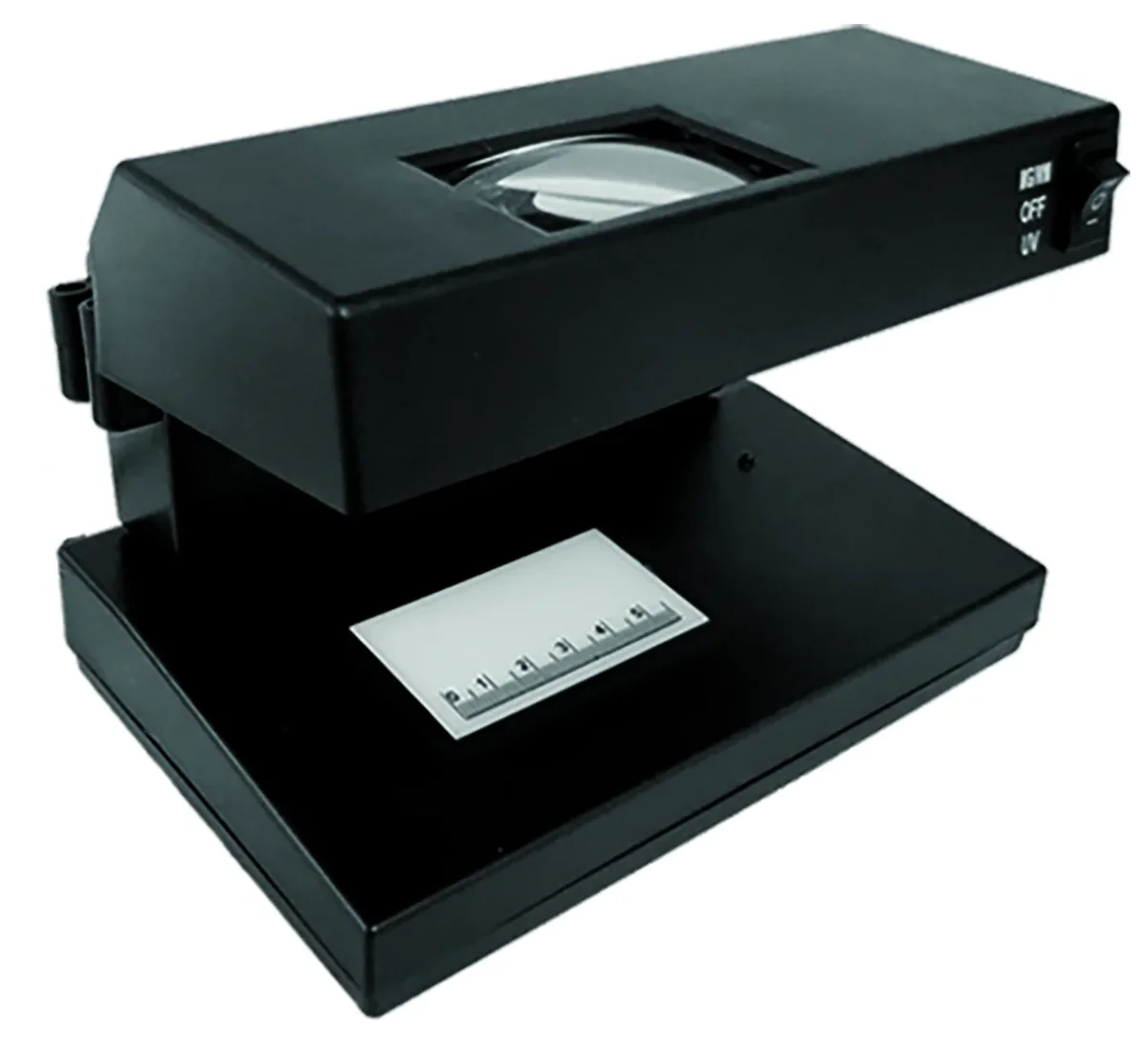 DETECTOR DOCUMENTO FALSO C/LUPA 3x 9 W