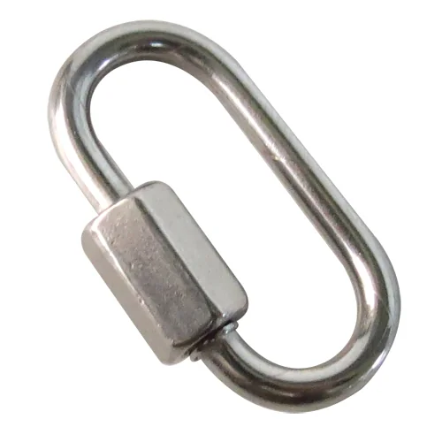 ESLABON RAPIDO INOX.C/TUERCA 5 mm C/10P