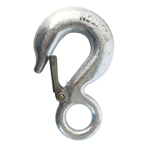 GANCHO ESLINGA C/OJO Y PESTILLO 0,75 TONELADAS