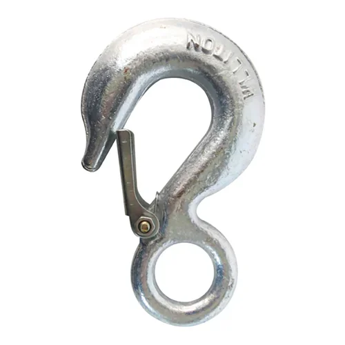 GANCHO ESLINGA C/OJO Y PESTILLO 3 TONELADAS