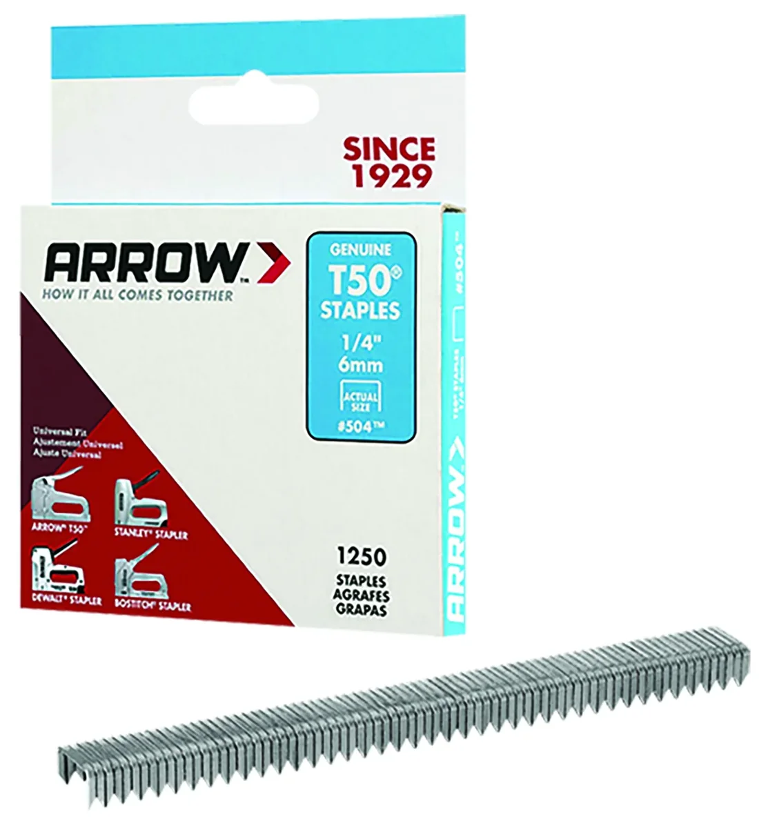 GRAPA P/T50 P/USO MEDIO Y RUDO 1/4 C/1250 P