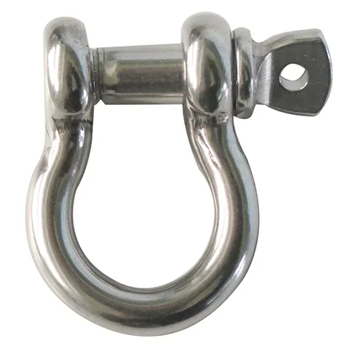 GRILLETE LIRA INOX. 1/4" C/10 PIEZAS
