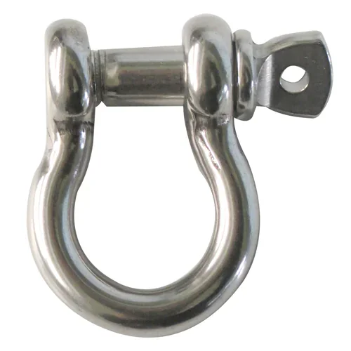 GRILLETE LIRA INOX. 3/8" C/10 PIEZAS