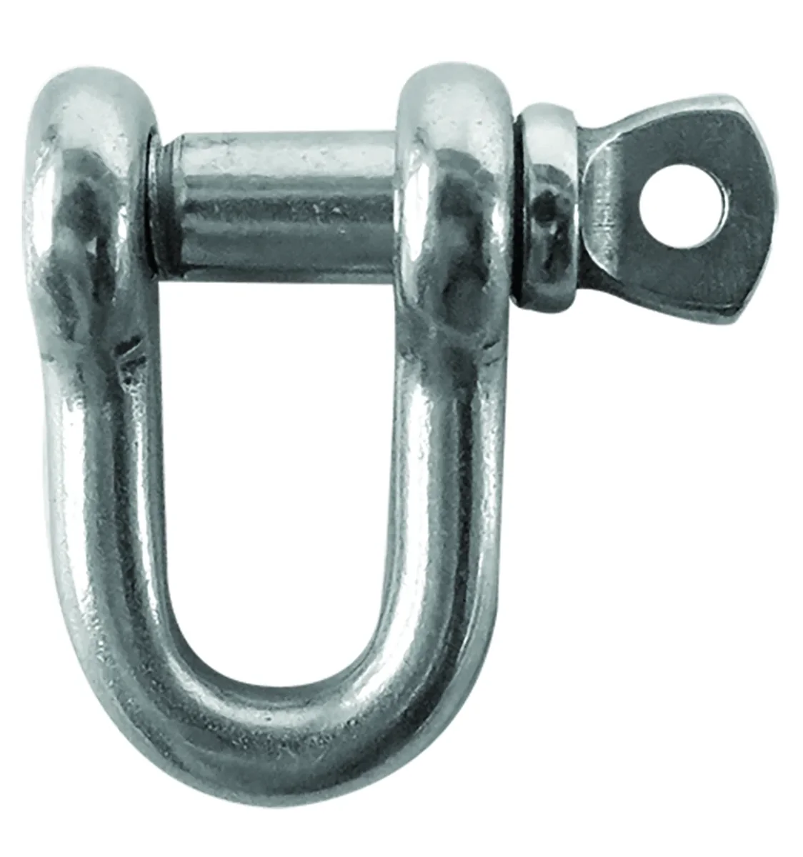 GRILLETE RECTO INOX. 1/4" C/10 PIEZAS