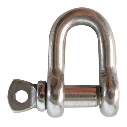 GRILLETE RECTO INOX. 3/8" C/10 PIEZAS