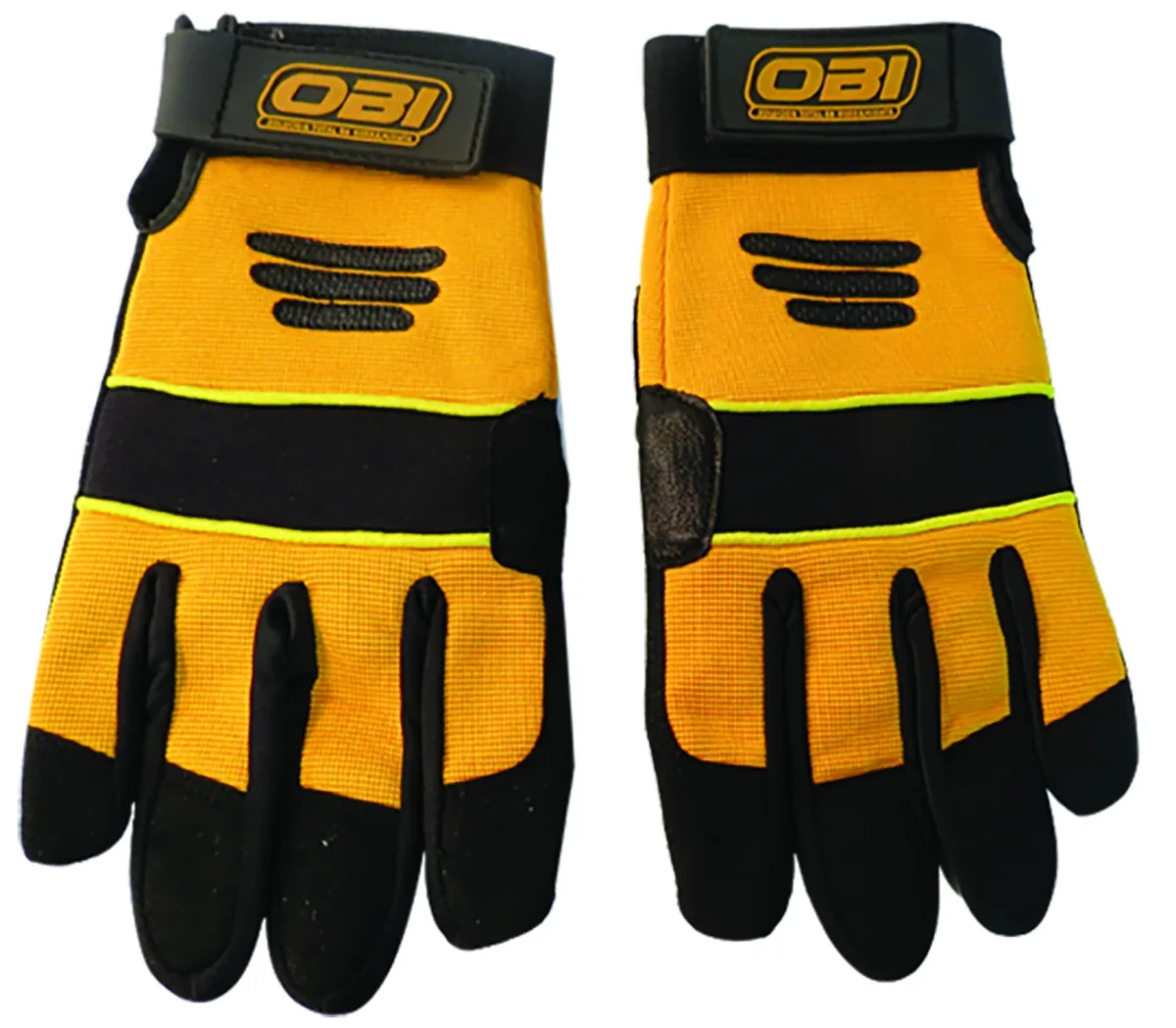 GUANTE MECANICO NEGRO/AMARILLO