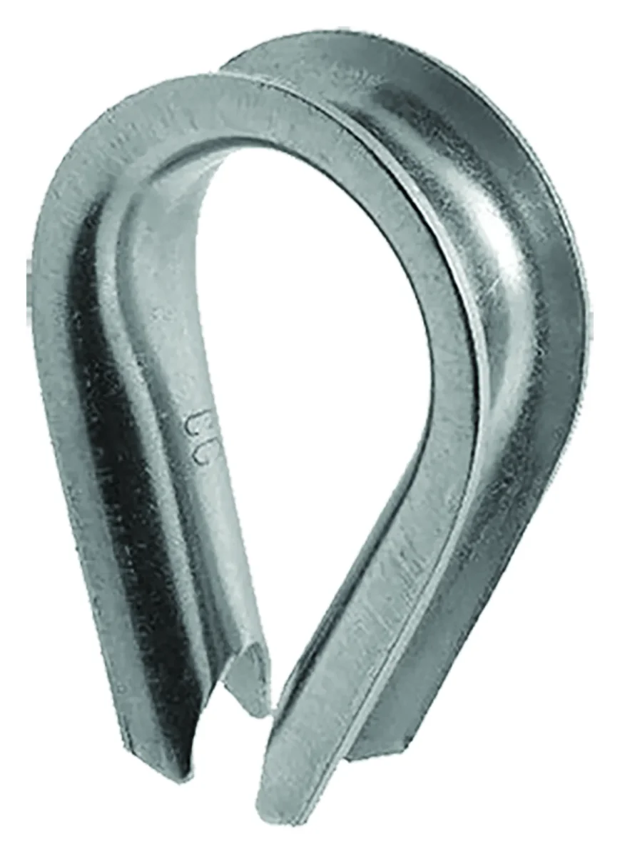 GUARDACABO INOXIDABLE 1/4" C/10 P.