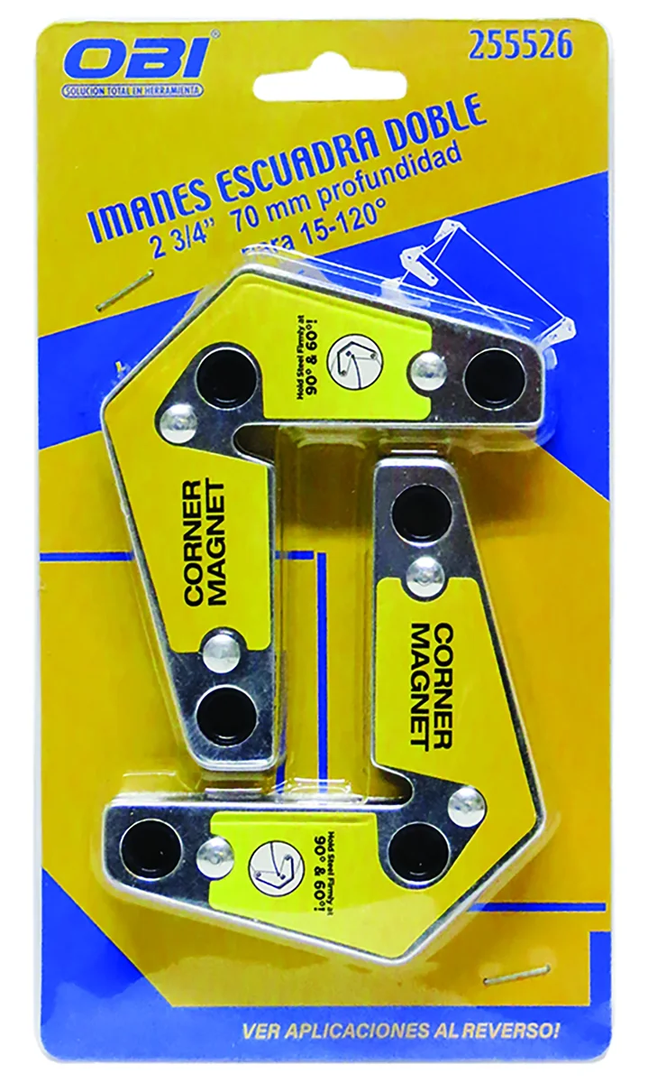 IMAN ESCUADRA DOBLE 2 3/4" 15-120 J.2 P.