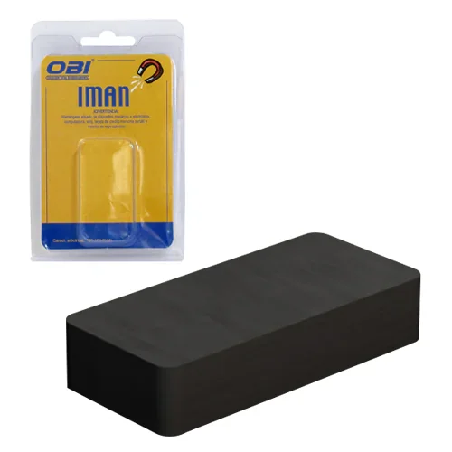 IMAN.FERRITA RECT. 48x22x10 mm BLI.C/2 P