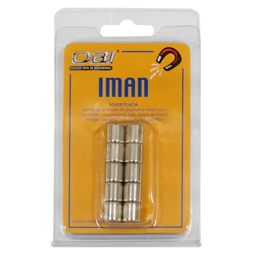 IMAN.NEODIMIO RED.10 x10 mm BLI. C/10 P.