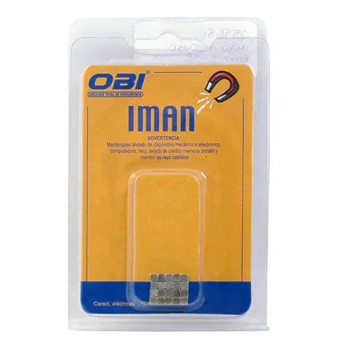 IMAN.NEODIMIO RECTANGULAR 10x3x3 mm BLISTER C/20 P