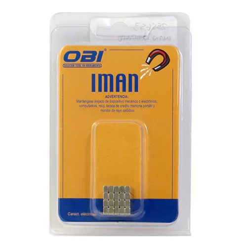 IMAN.NEODIMIO RECTANGULAR 12x3x4 mm BLISTER C/20 P
