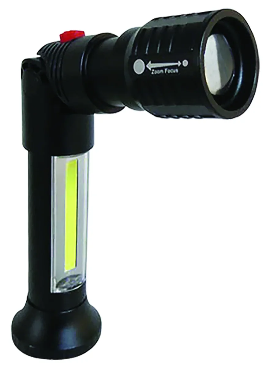 LINTERNA IMAN C/LEDS+EMERGENCIA+AFOCABLE "X"
