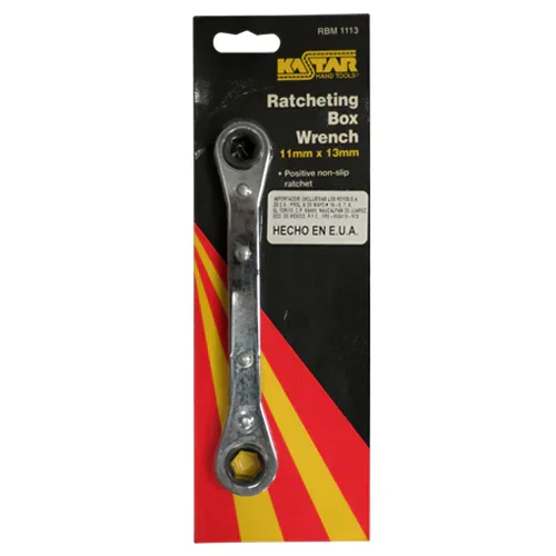 LLAVE ESTRIAS C/MATRACA 11 y 13 mm "X"