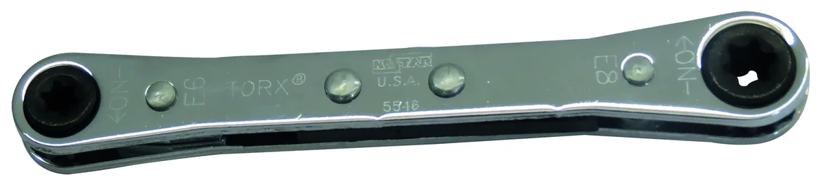 LLAVE TORX HEMBRA C/MATRACA E06 y E08 "X"