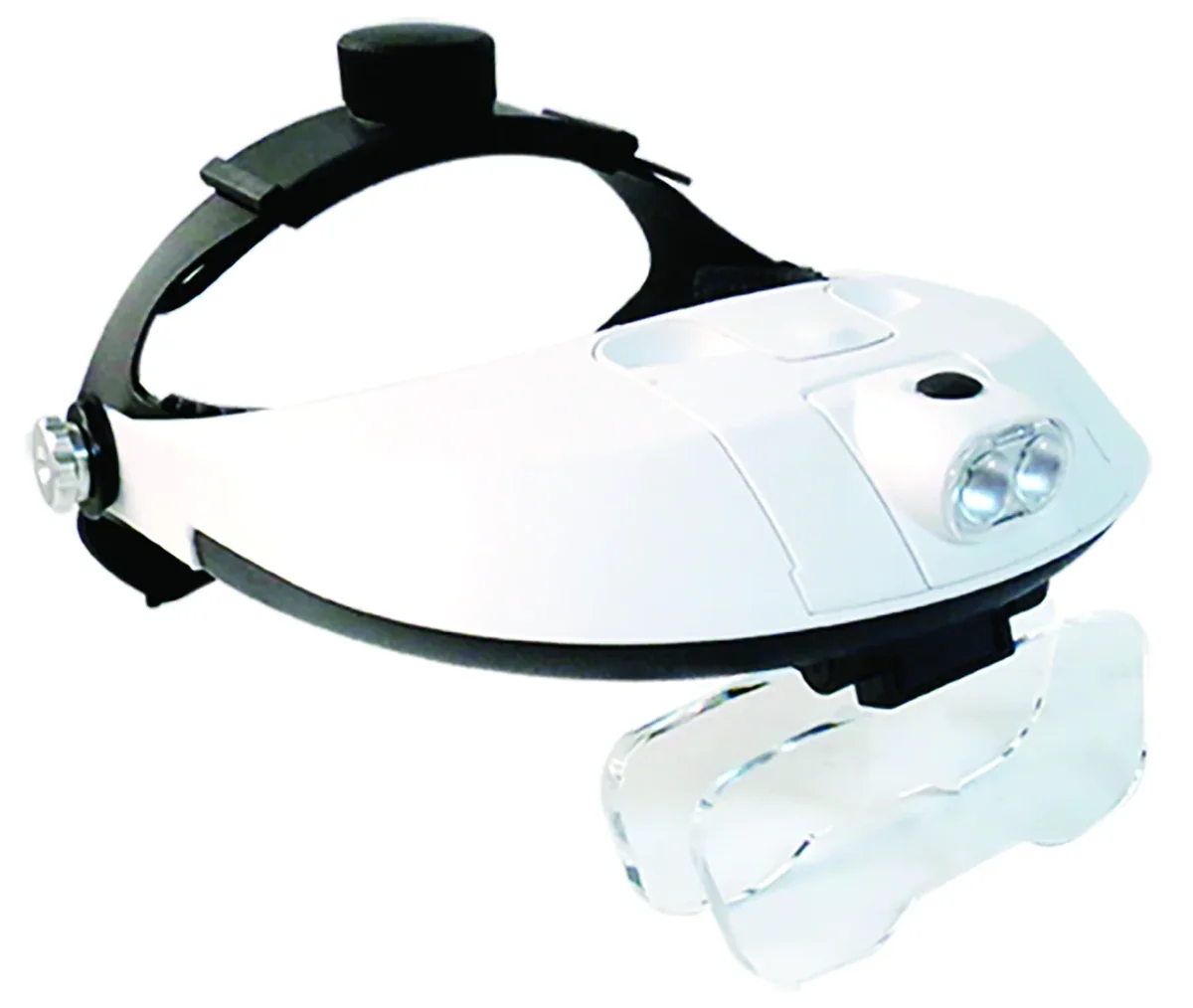 LUPA VISOR 1.0-6.0x BLANCA C/SOPORTE 2 L