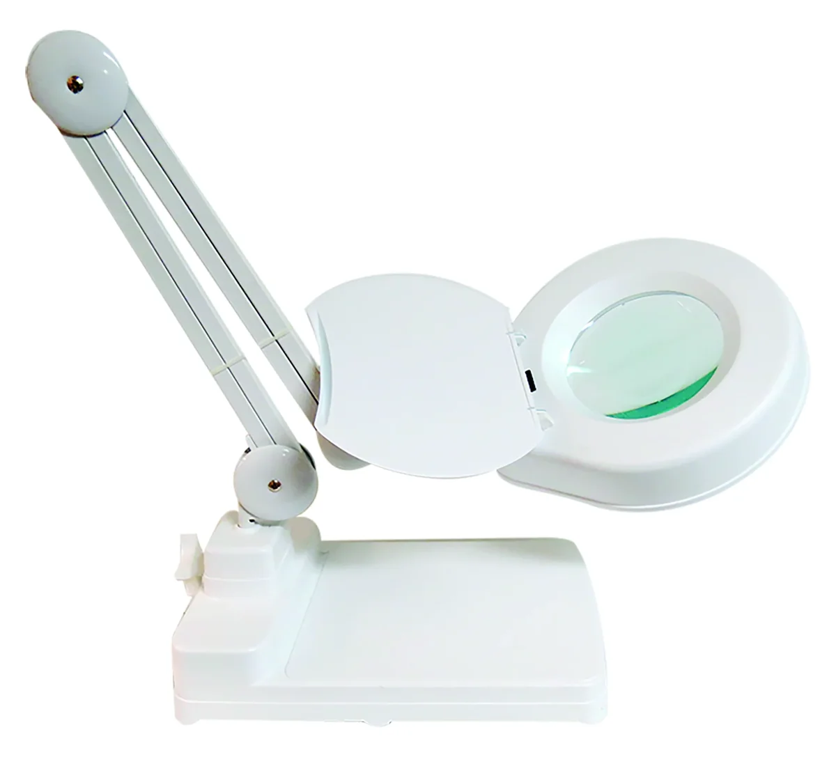 LUPA BASE ARTICULADA.125 mm 5x L. BLANCA