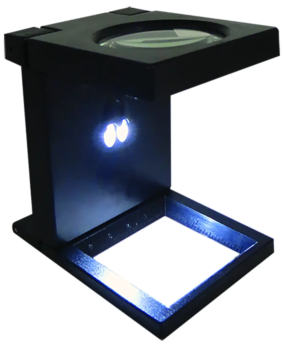 LUPA CUENTAHILO LEDS 50 mm 5x