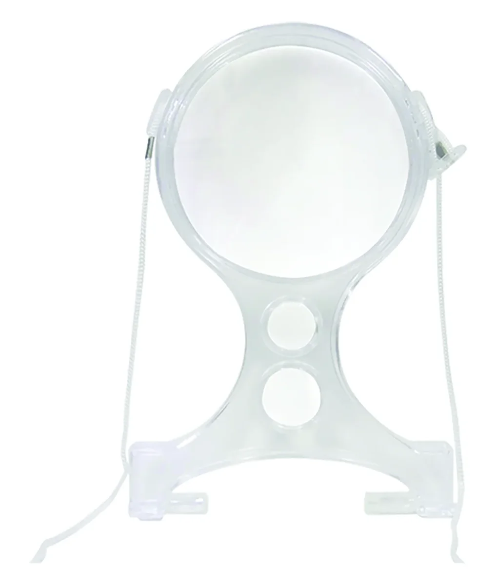 LUPA MANO LIBRE 102 mm 2-5-8x "X"