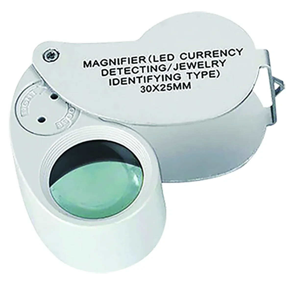 LUPA JOYERO LED+UV 25 mm 30x