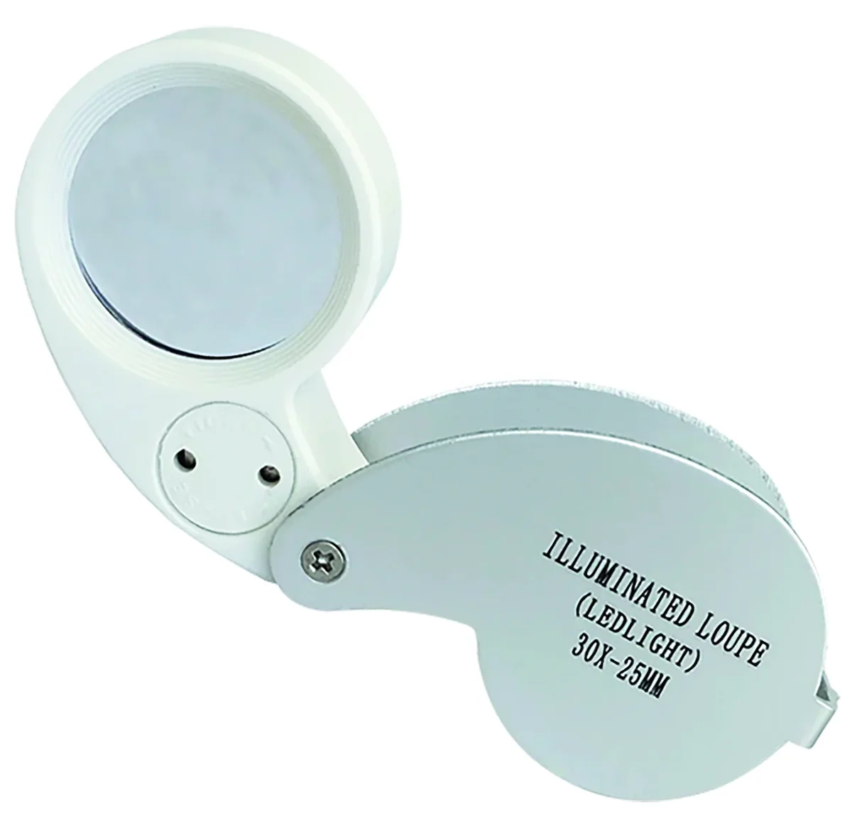 LUPA JOYERO LED 25 mm 30x