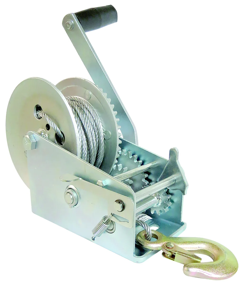 MALACATE WINCH GALV. 1200 LBS y CABLE10m