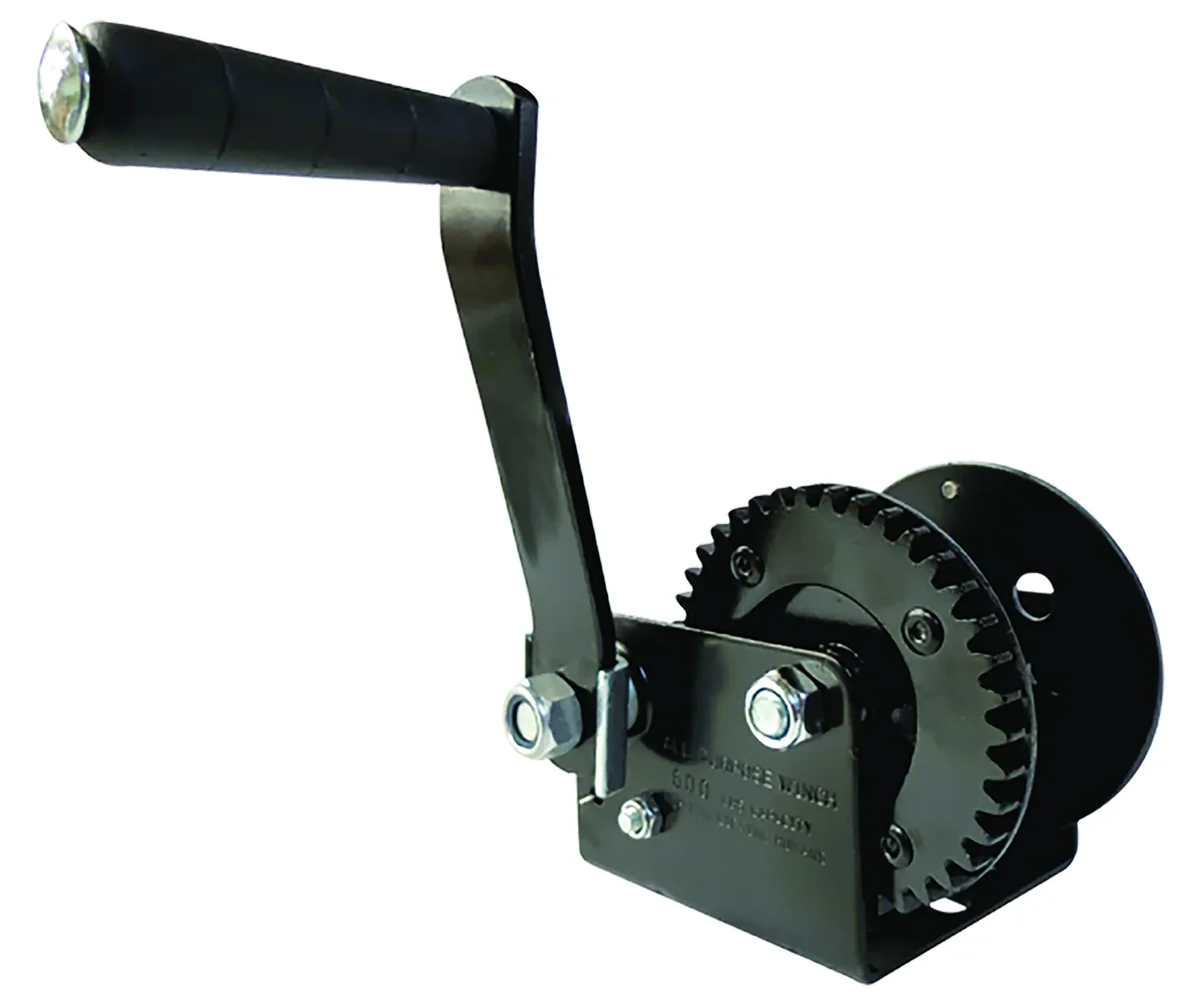 MALACATE WINCH NEGRO 600 LBS