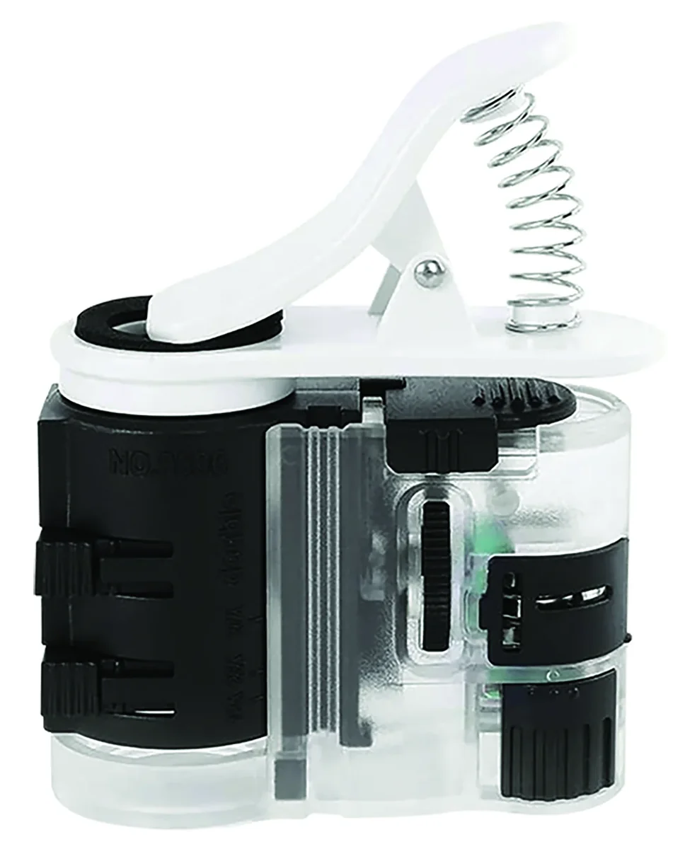 MICROSCOPIO CELULAR MINI 12-27x LED+UV