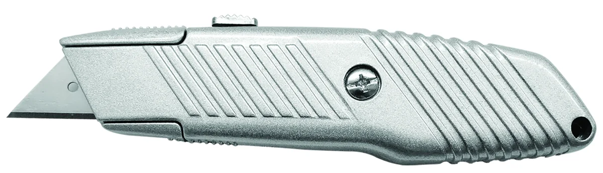 NAVAJA HOJA RETRACTIL g50 METAL GRIS